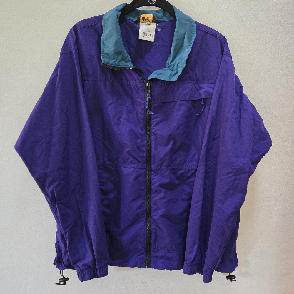 Vintage LL Bean Purple Windbreaker Jacket